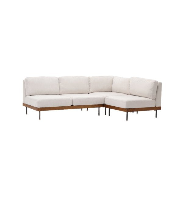 JOURNAL STANDARD FURNITURE(ジャーナルスタンダードファニチャー ) リル シリーズ コンビネーション / 2シーター + コーナーソファ + 1シーター