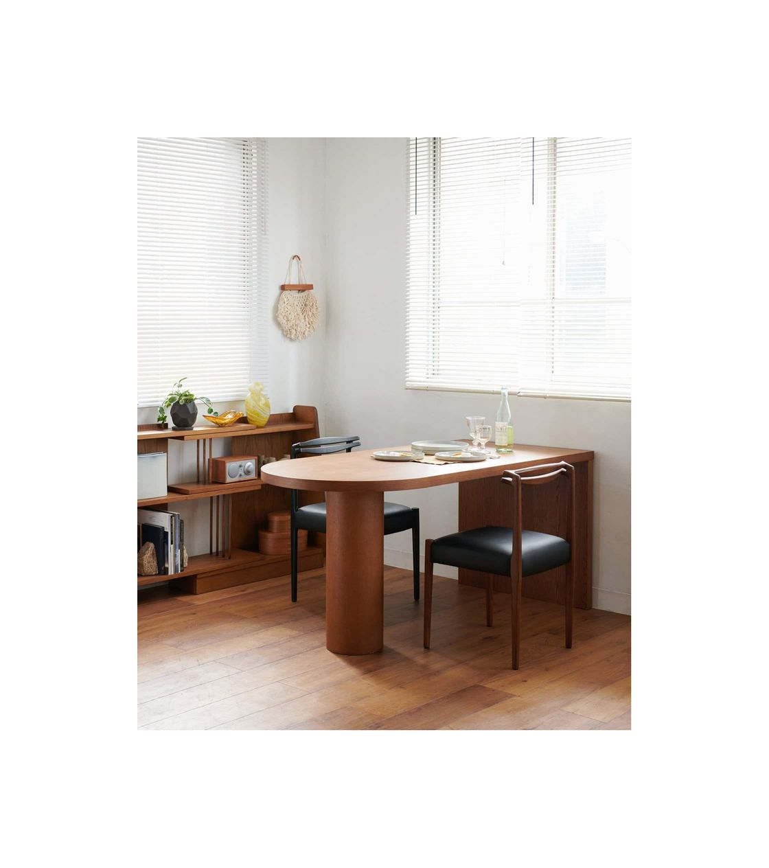 JOURNAL STANDARD FURNITURE(ジャーナルスタンダードファニチャー )ポルト ダイニングテーブル / ブラウン