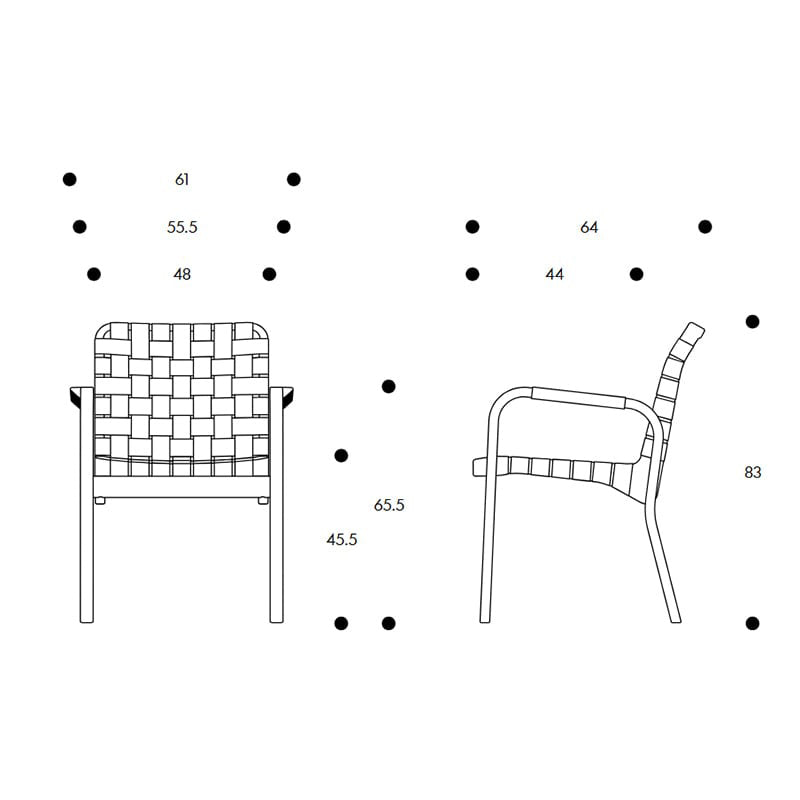 Artek(アルテック)アームチェア 45