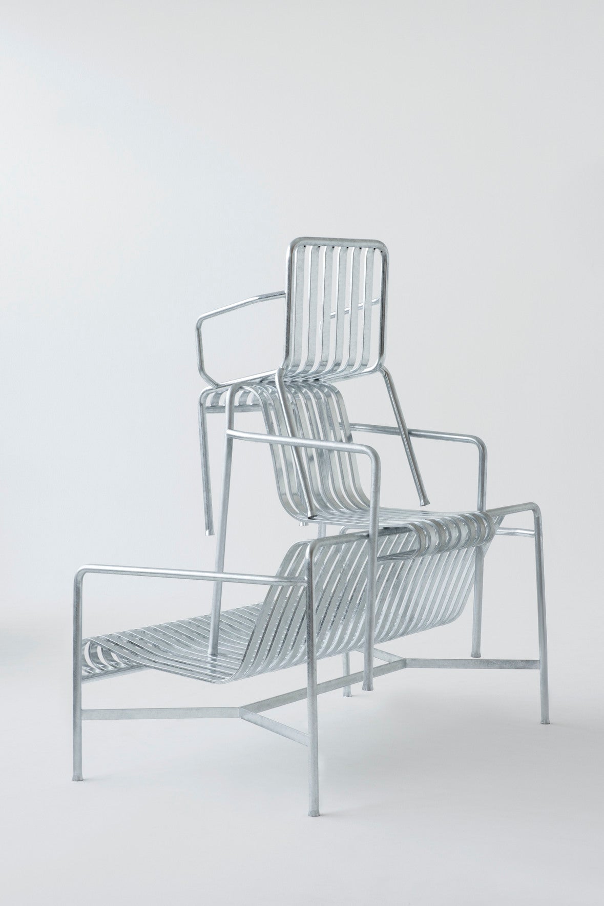 HAY(ヘイ)PALISSADE(パリサード) DINING ARM CHAIR - HOT GALVANISED
