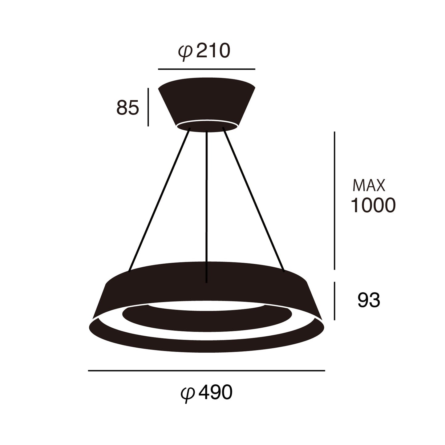 ART WORK STUDIO(アートワークスタジオ)Loop LED-pendant light(ループLEDペンダンライト)