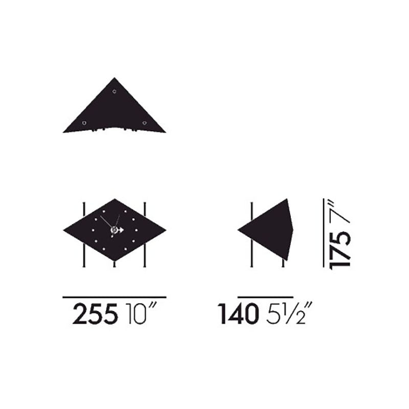 Vitra(ヴィトラ) Diamond Clock(ダイアモンド クロック)
