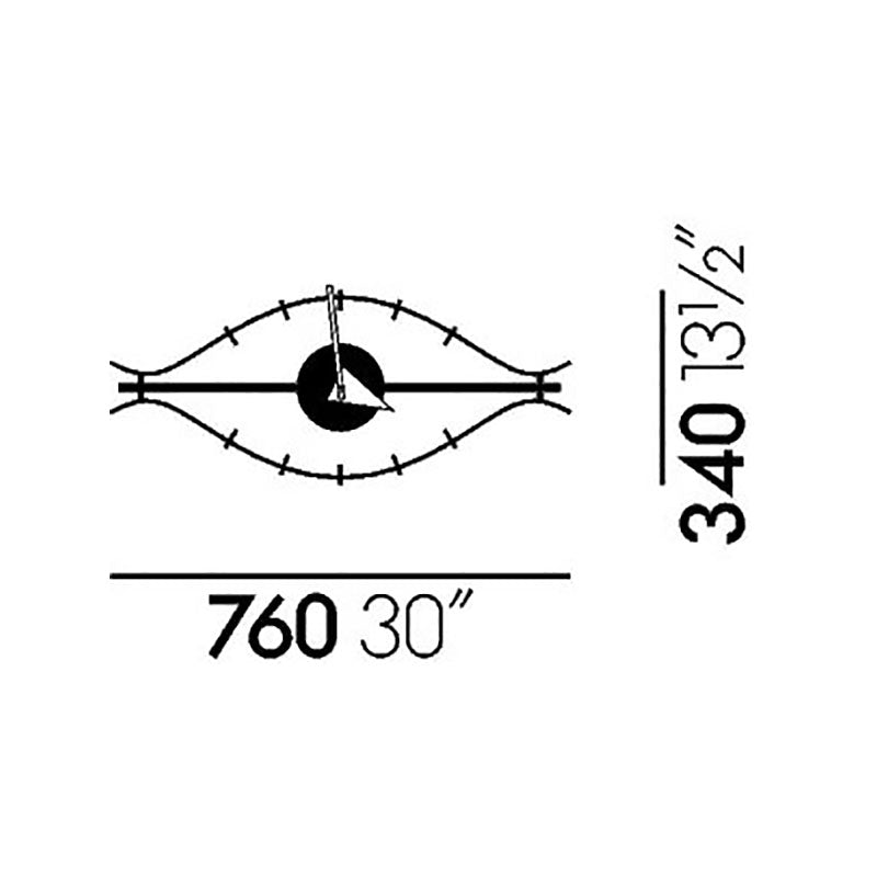 Vitra(ヴィトラ) Eye Clock(アイ クロック)