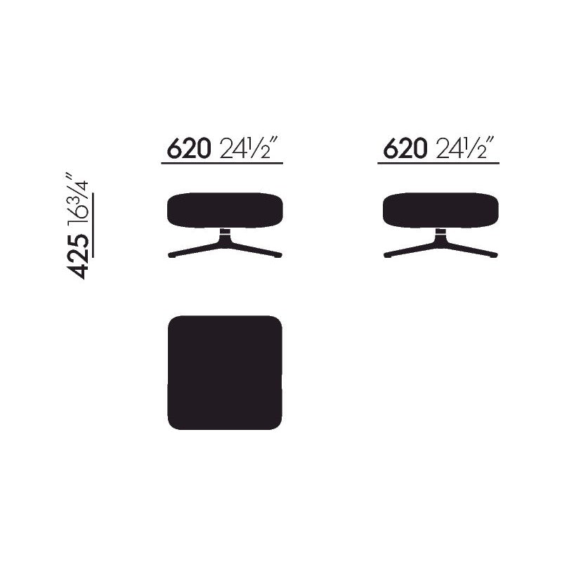 Vitra(ヴィトラ) Grand Repos&Ottoman(グランレポ&オットマン)