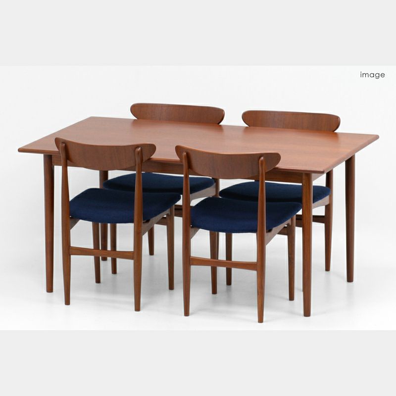 Klokken(クロッケン)チーク材ダイニングテーブル4人用