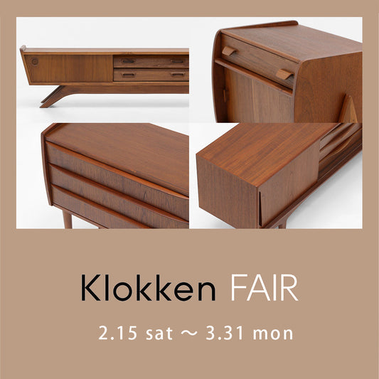 Klokken FAIR《クロッケンフェア》開催のお知らせ。