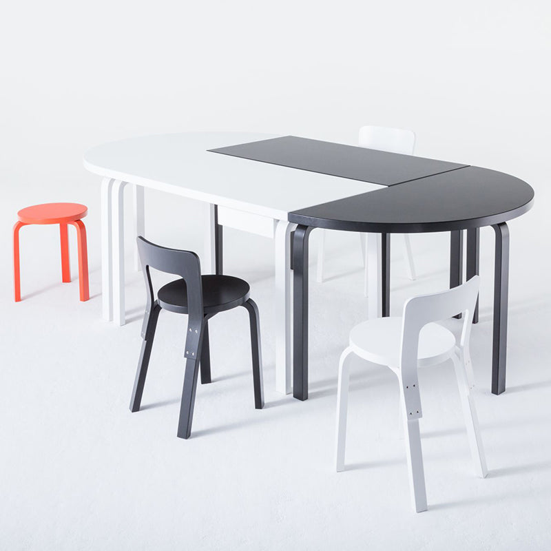 Artek（アルテック） 95／96  アアルト テーブル 半円形