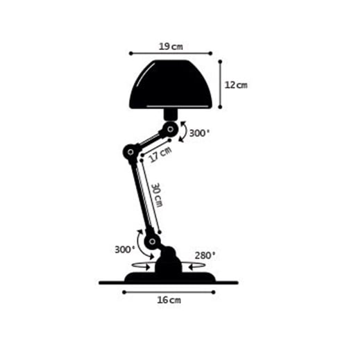 JIELDE（ジェルデ）AICLER AIC373 CURVE DESK LAMP