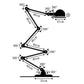 JIELDE（ジェルデ）LOFT D9406I FLOOR LAMP ZIGZAG