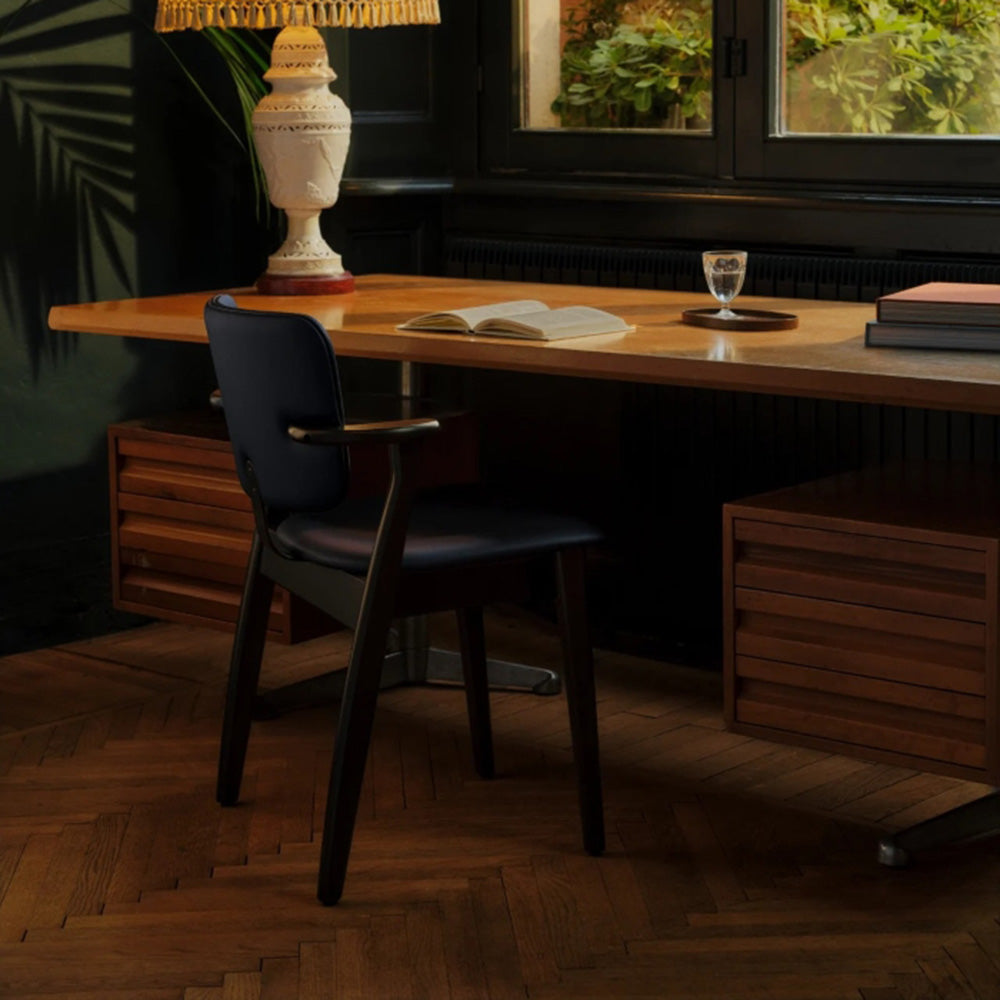 Artek（アルテック）DOMUS CHAIR（ドムスチェア）Beauty versions 背座張り（ファブリック/レザー）