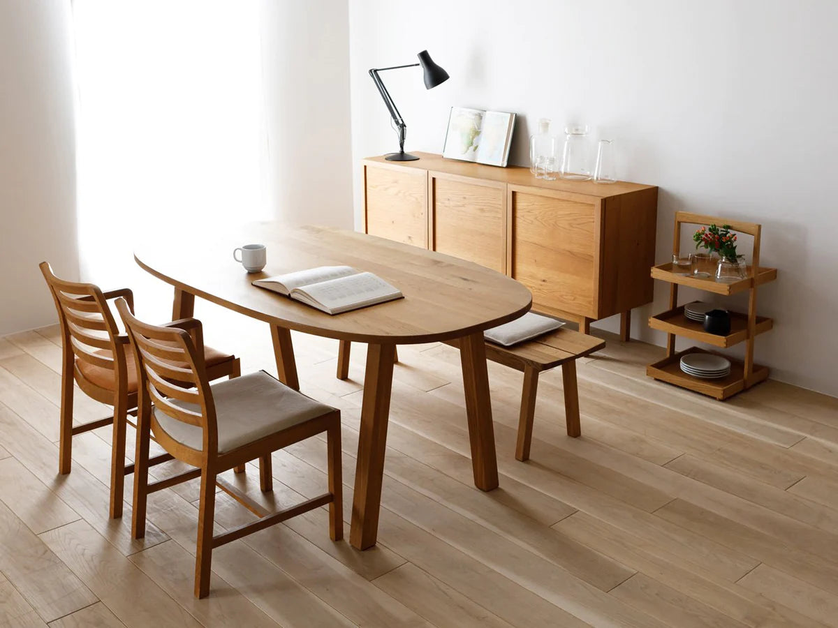広松木工　CORNICE　コルニーチェ オーバルダイニングテーブル