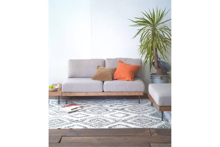 JOURNAL STANDARD FURNITURE（ジャーナルスタンダードファニチャー ） リルソファー 2シーター ベージュ