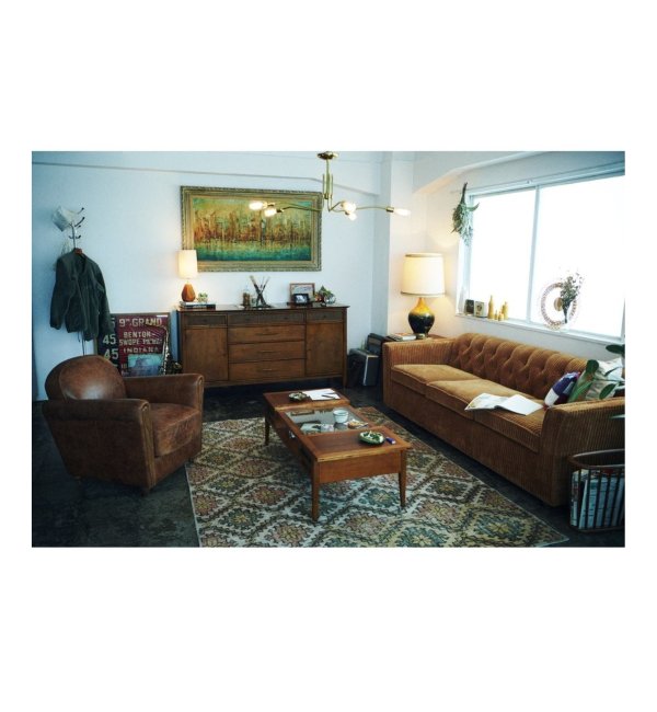ACME Furniture（アクメファニチャー） レイクウッドソファ 3シーター マスタード