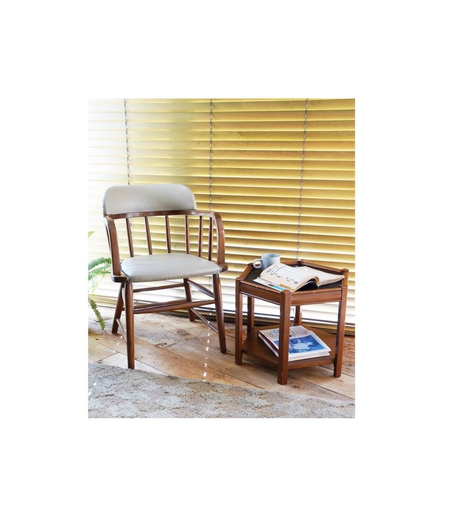 ACME Furniture（アクメファニチャー） オークス アーム チェア ベージュ（PVC）