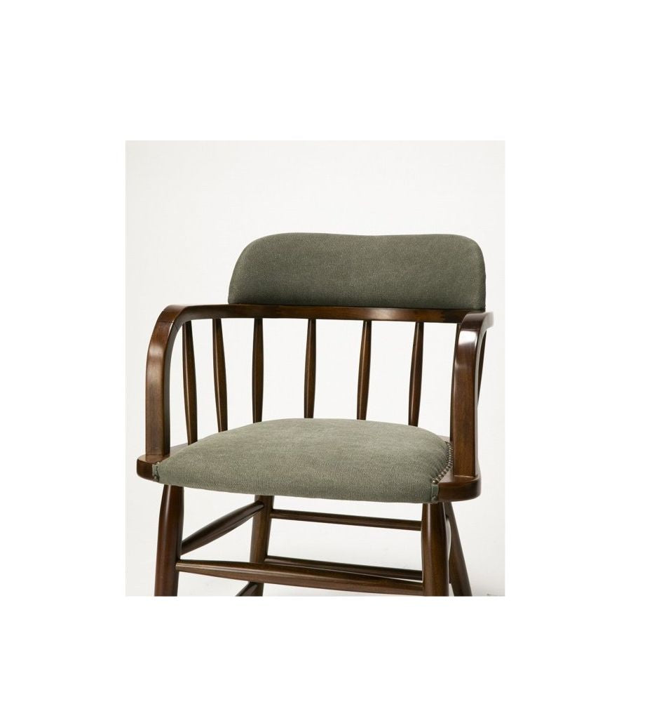 ACME Furniture（アクメファニチャー） オークス アーム チェア カーキ（ファブリック）