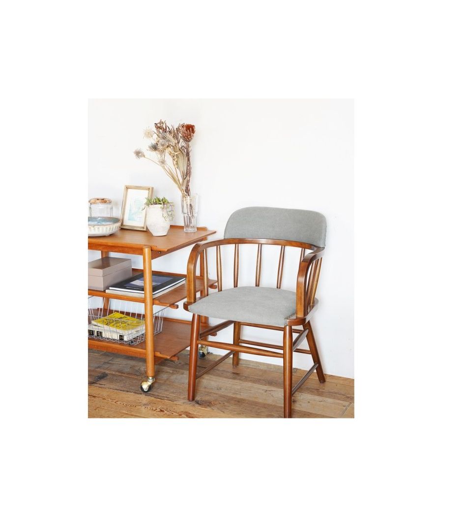 ACME Furniture（アクメファニチャー） オークス アーム チェア カーキ（ファブリック）