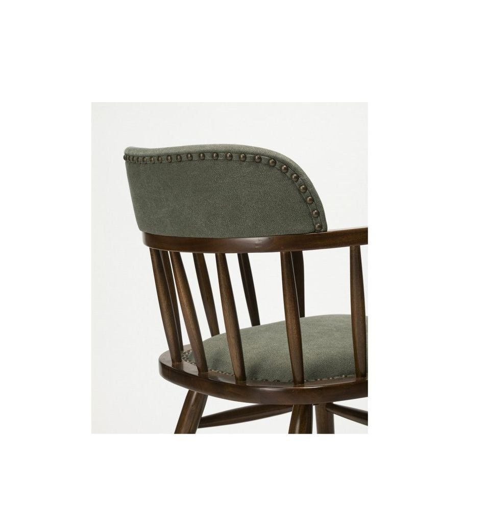 ACME Furniture（アクメファニチャー） オークス アーム チェア カーキ（ファブリック）