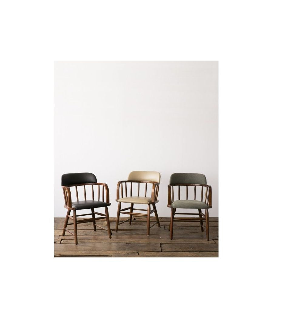 ACME Furniture（アクメファニチャー） オークス アーム チェア ブラック（PVC）
