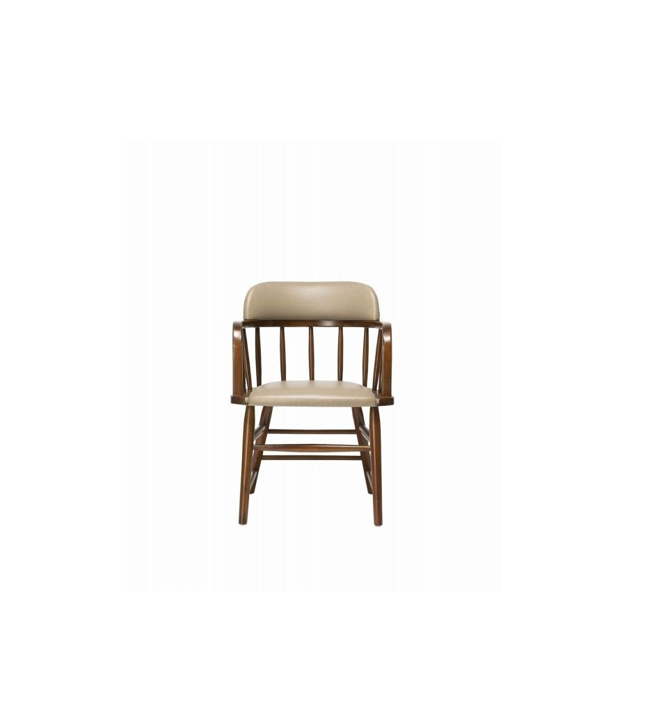 ACME Furniture（アクメファニチャー） オークス アーム チェア ベージュ（PVC）