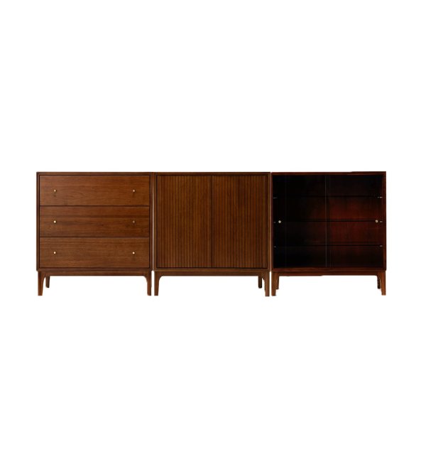ACME Furniture（アクメファニチャー）ブルックス スモール ガラス シェルフ