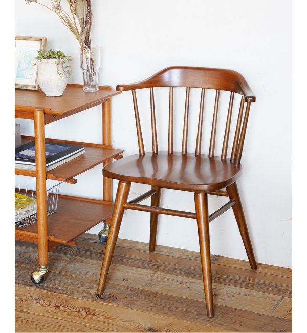 ACME Furniture（アクメファニチャー）ウィンダン サイド チェア ブラウン