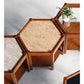 ACME Furniture（アクメファニチャー）ブルックス ヘキサゴン テーブル ベージュ
