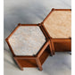 ACME Furniture（アクメファニチャー）ブルックス ヘキサゴン テーブル グレー