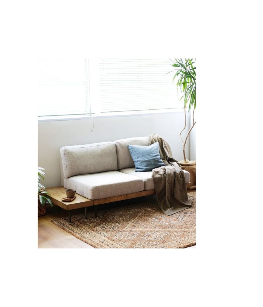JOURNAL STANDARD FURNITURE（ジャーナルスタンダードファニチャー ） リルソファー 2シーター ベージュ