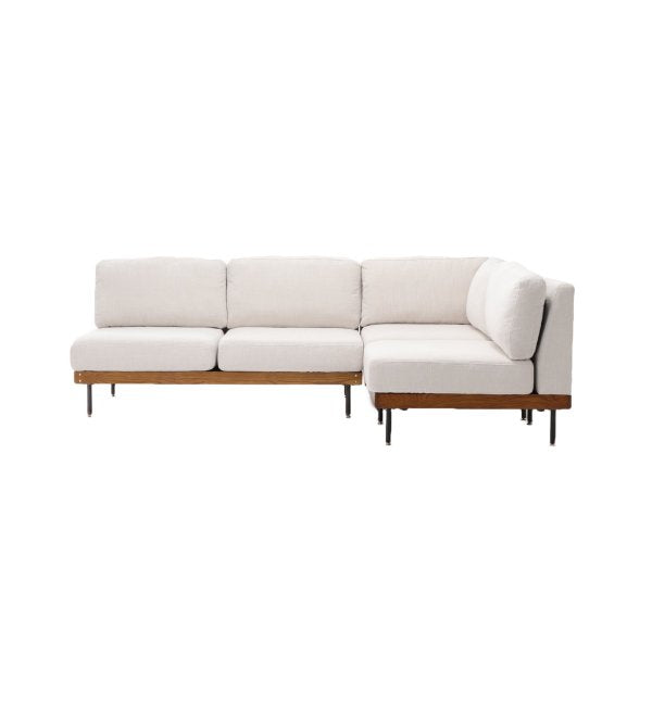 JOURNAL STANDARD FURNITURE（ジャーナルスタンダードファニチャー ） リル シリーズ コンビネーション / 2シーター + コーナーソファ + 1シーター