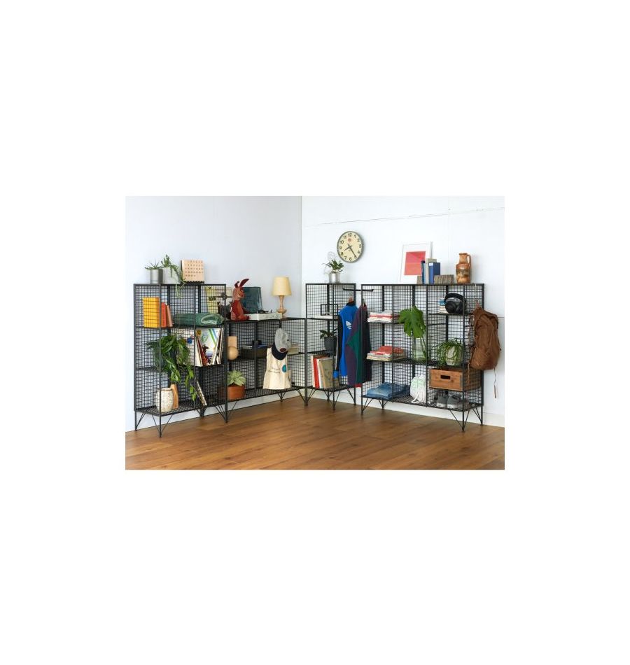 JOURNAL STANDARD FURNITURE（ジャーナルスタンダードファニチャー ）パクストン メッシュラック 9グリッド
