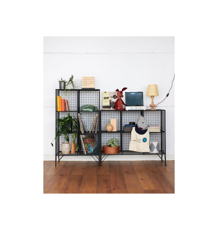 JOURNAL STANDARD FURNITURE（ジャーナルスタンダードファニチャー ）パクストン メッシュラック 6グリッド_ワイド
