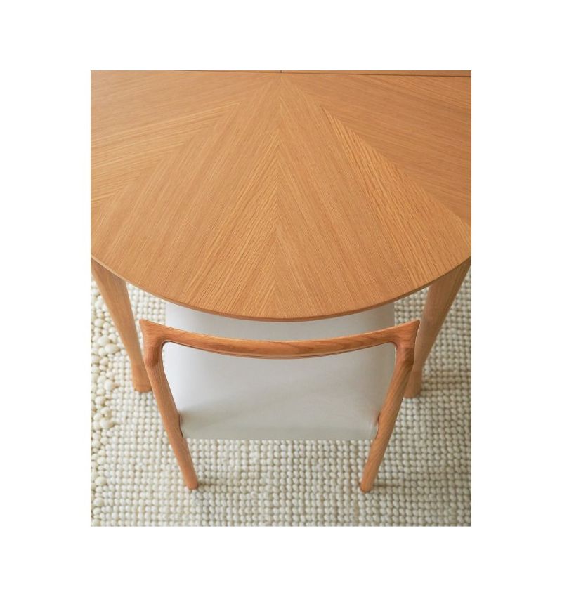 JOURNAL STANDARD FURNITURE（ジャーナルスタンダードファニチャー ）アロス ラウンド テーブル ナチュラル