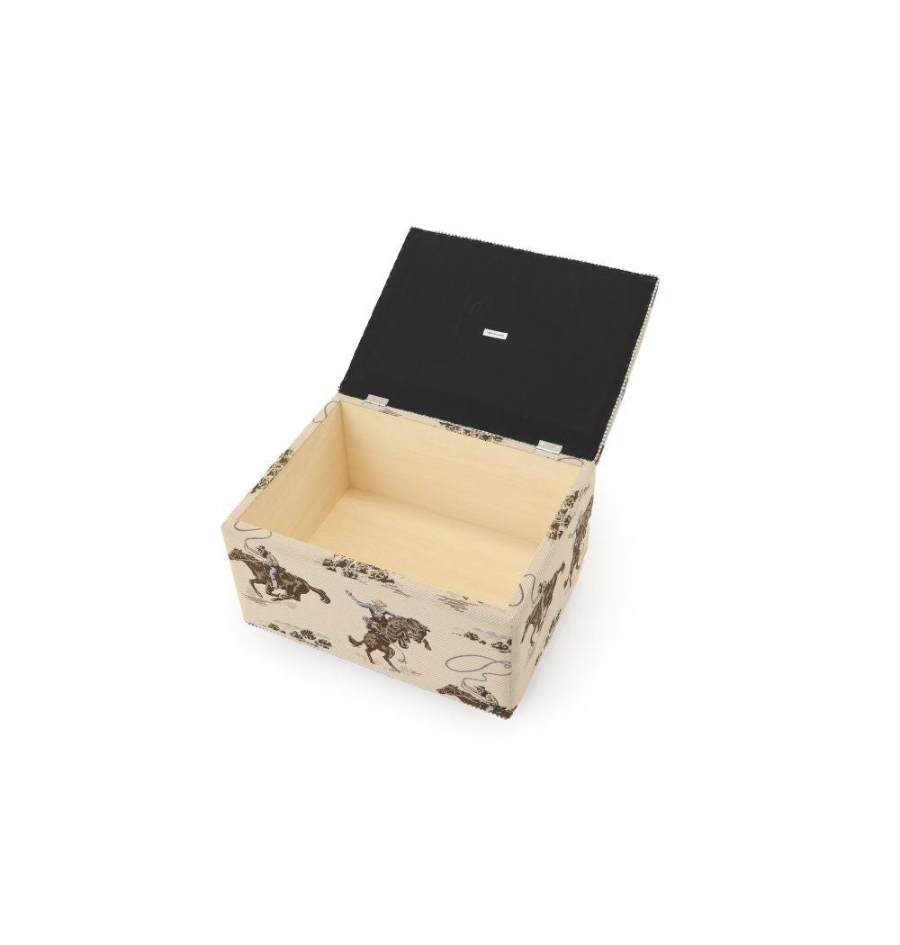 JOURNAL STANDARD FURNITURE（ジャーナルスタンダードファニチャー ）ストレージ スツール L カウボーイ 【ユナイテッドウォールペーパー】