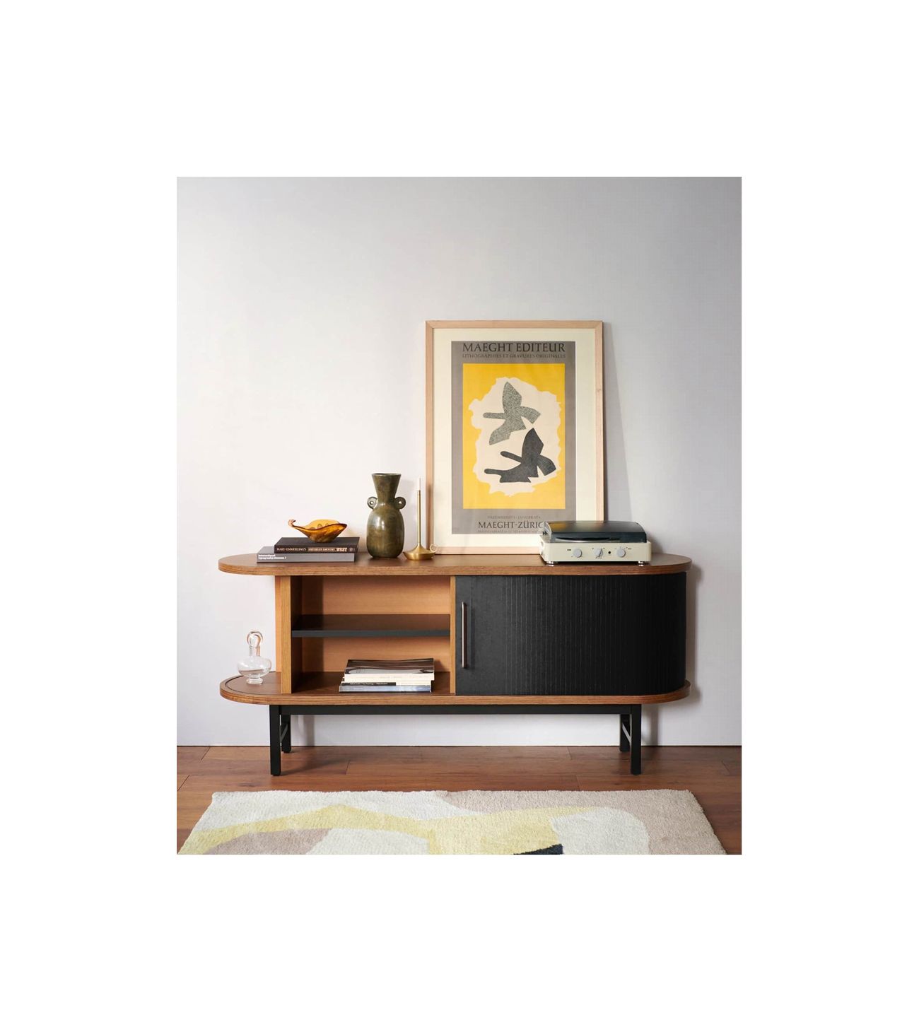 JOURNAL STANDARD FURNITURE（ジャーナルスタンダードファニチャー ）アノール サイドボード ブラック