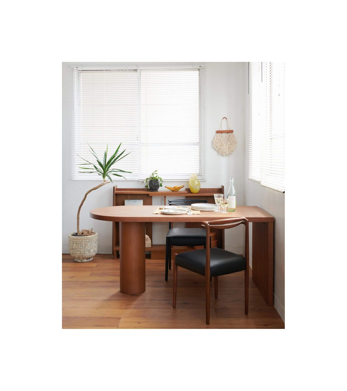 JOURNAL STANDARD FURNITURE（ジャーナルスタンダードファニチャー ）ポルト ダイニングテーブル / ブラウン