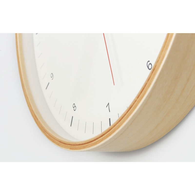Lemnos（レムノス）Plywood clock［アノニマスデザイン］