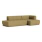 HAY(ヘイ)Quilton SOFA(キルトンソファ) COMBINATION 21 右肘 (411/401)