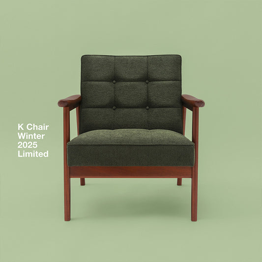 ※受注終了【K Chair Winter 2025 Limited】※期間限定 カリモク60 Kチェア 「サペリ／ノルデ・シダー」