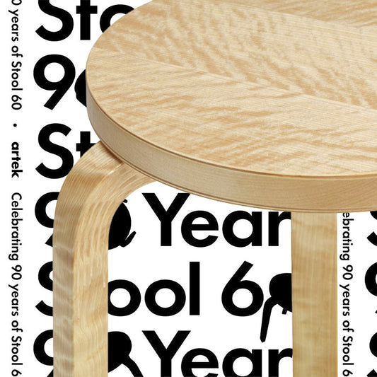 ※SOLD OUT【90周年アニバーサリーモデル第二弾】Artek（アルテック）スツール60ロイム