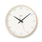 Lemnos（レムノス）Plywood clock［アノニマスデザイン］