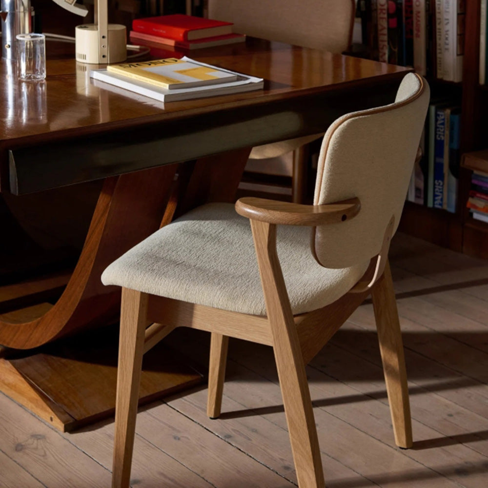 Artek（アルテック）DOMUS CHAIR（ドムスチェア）Beauty versions 背座張り（ファブリック/レザー）