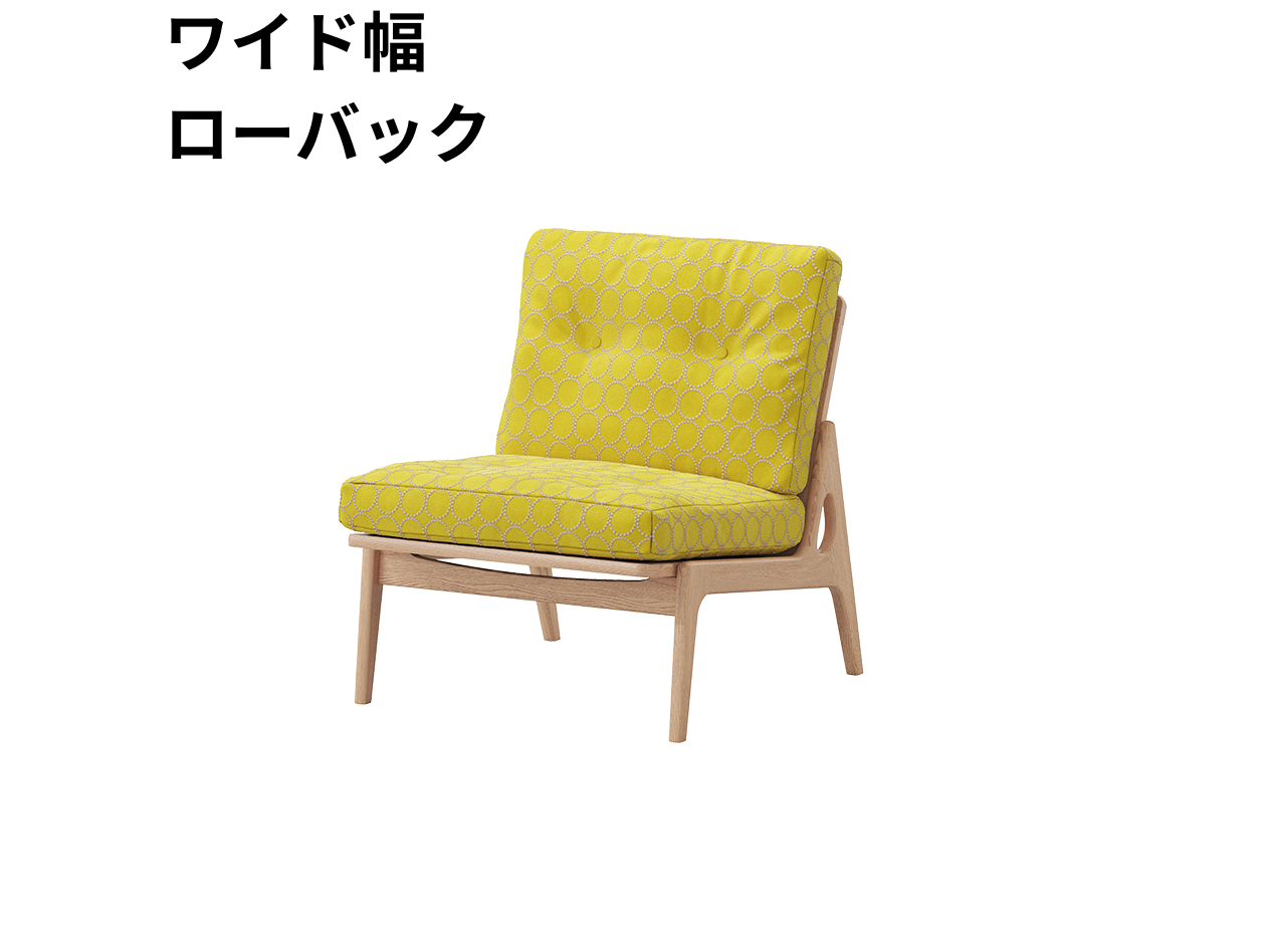『マルニ60期間限定企画』ミナペルホネン／タンバリン＆ライトベリー全色から生地セレクト！マルニ60フレームチェア／オーク材／オイル仕上／1シーター 肘無