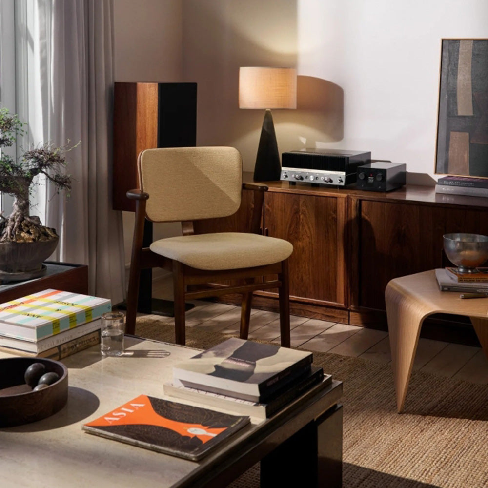 Artek（アルテック）DOMUS CHAIR（ドムスチェア）Beauty versions 背座張り（ファブリック/レザー）