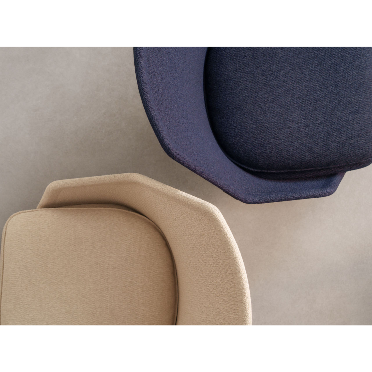 Vitra(ヴィトラ) スローチェア単体  (ファブリック) バックレストクッション2個付き
