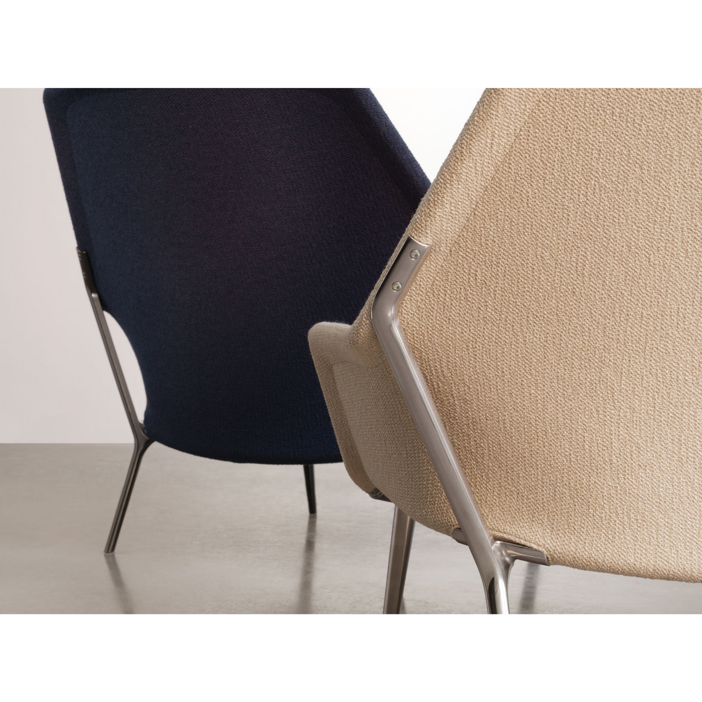 Vitra(ヴィトラ) スローチェア単体  (ファブリック) バックレストクッション2個付き