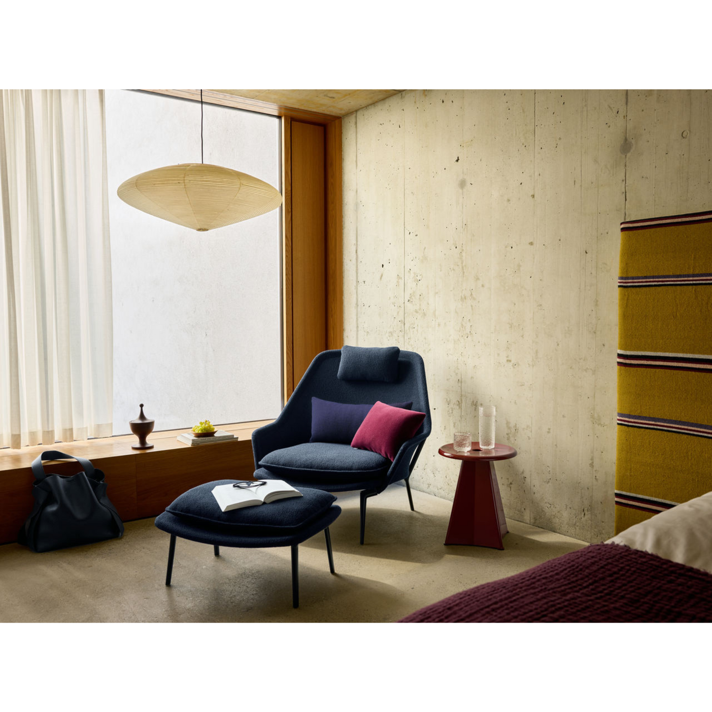 Vitra(ヴィトラ) スローオットマン単体 (ファブリック)