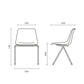 PACIFIC FANITURE SERVICE（パシフィックファニチャーサービス）ROBIN DAY POLYSIDE CHAIR（ロビンデイ ポリサイドチェア ） / Chrome Frame
