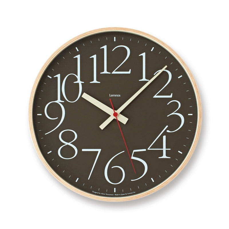 Lemnos（レムノス）AY clock RC（エーワイ クロック アールシー）［電波時計］