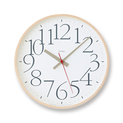 Lemnos（レムノス）AY clock RC（エーワイ クロック アールシー）［電波時計］
