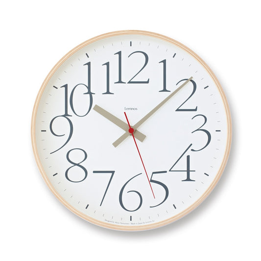 Lemnos（レムノス）AY clock RC（エーワイ クロック アールシー）［電波時計］
